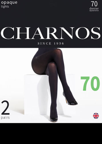 Picture of Charnos Opaque 70 Denier Matt Tights 2 Pair Pack