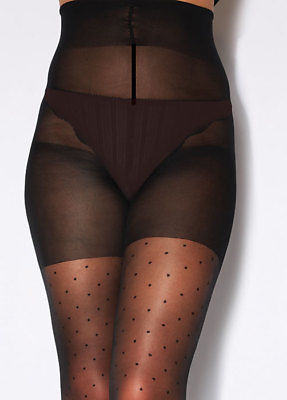 Picture of Charnos XeLence Mini Spot Plus Size Tights