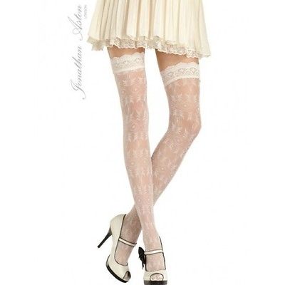 Picture of Jonathan Aston Antique Floral Tulle Hold Ups