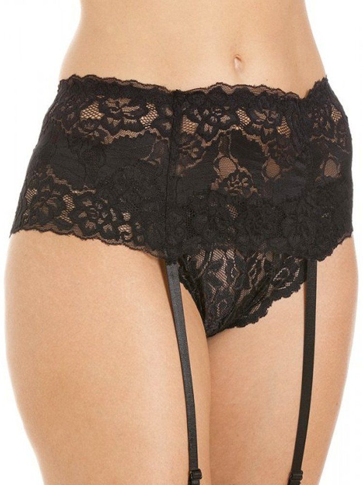 Picture of Silky Wide Lace Suspender Belt