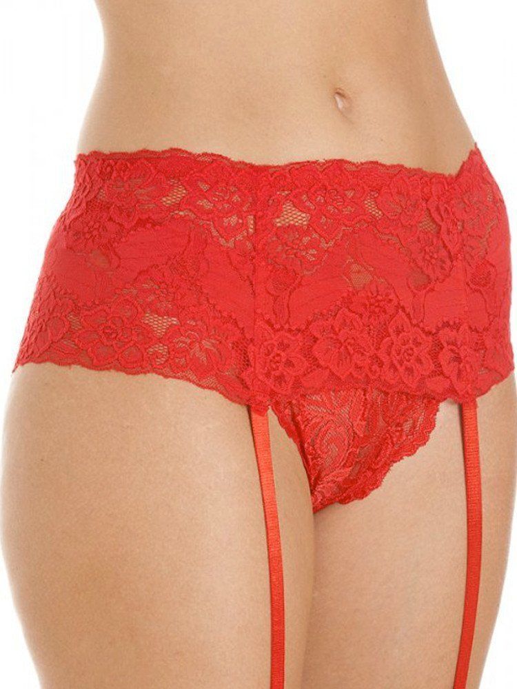 Picture of Silky Wide Lace Suspender Belt