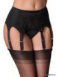 Picture of Nylon Dreams 8 Strap Suspender Belt Lace Front Panel
