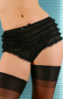 Picture of Nylon Dreams Vintage Style Frilly Knickers