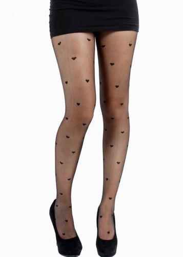 Picture of Pamela Mann Sheer Heart Tights