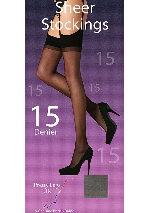 Picture of Pretty Legs 15 Denier Sheer Stockings