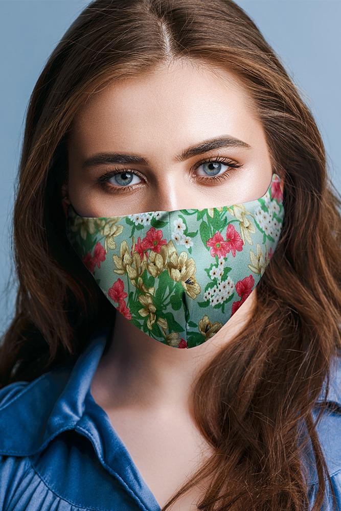 Picture of Floral Print Fashion Face Mask