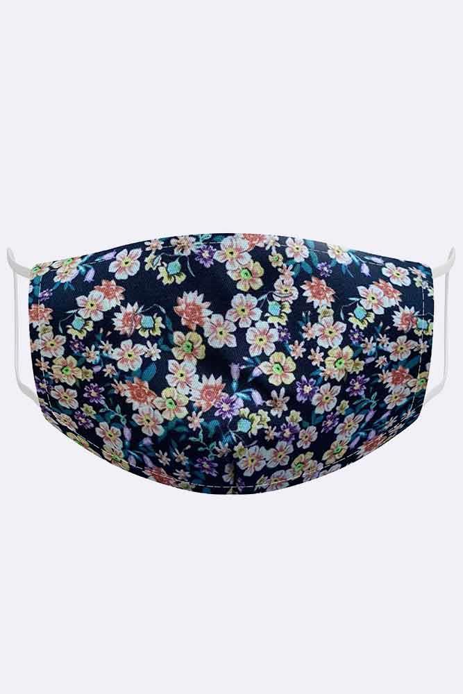 Picture of Mix Floral Print Fashion Face Mask