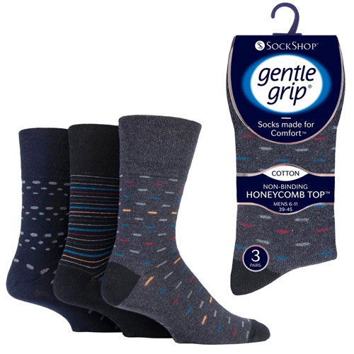 Picture of SockShop Mens gentle grip socks urban lair