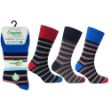Picture of Mens Wellness organic cotton socks oxford