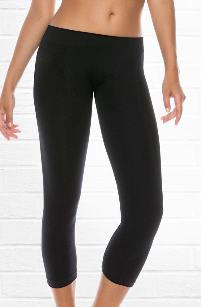 Picture of Control Body 610253 3/4 Length Sports Leggings Nero