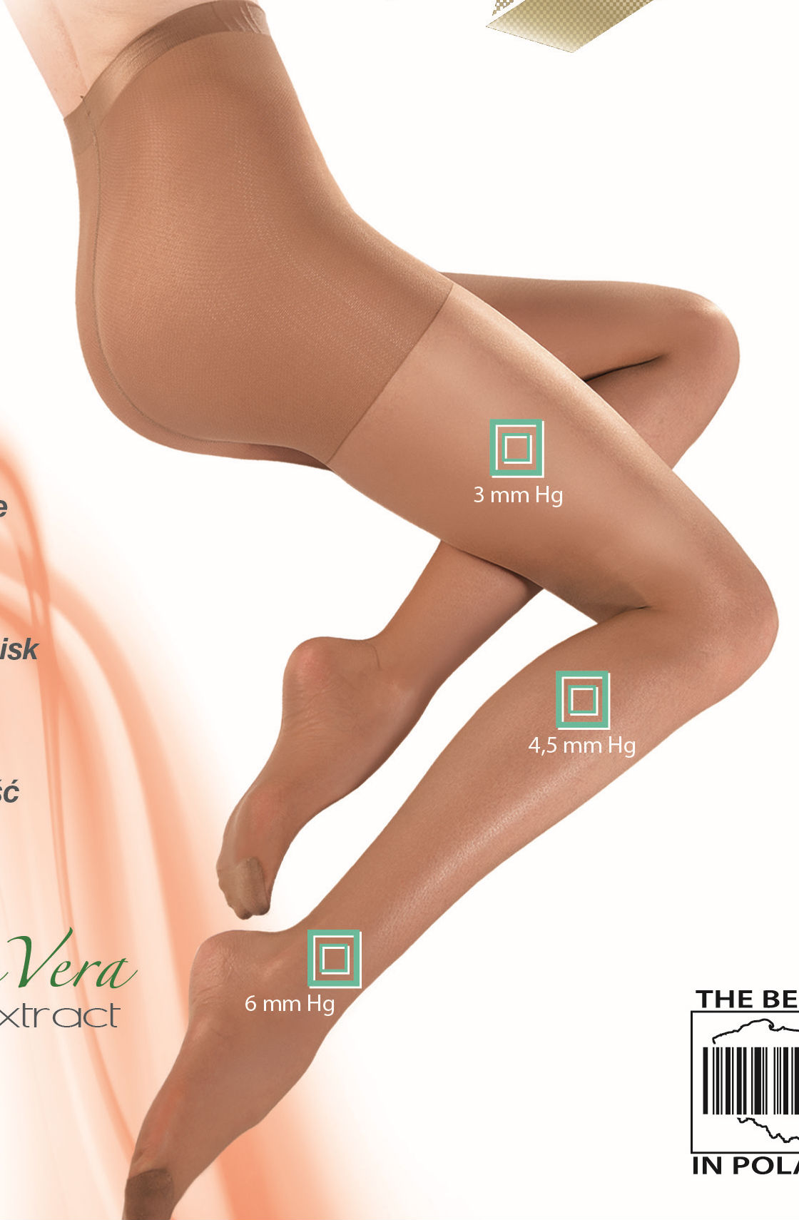 Picture of Classic Medica Relax 40 Tights Gazela Beige