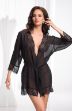 Picture of Irall Erotic Irall Erotic Cassidy Dressing Gown Bl