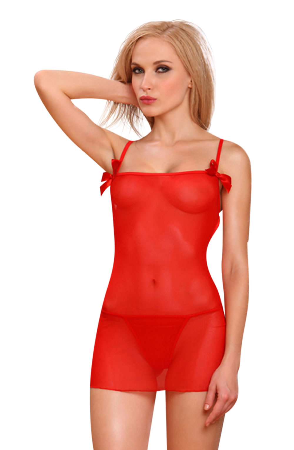 Picture of YesX YX697 Dress Red