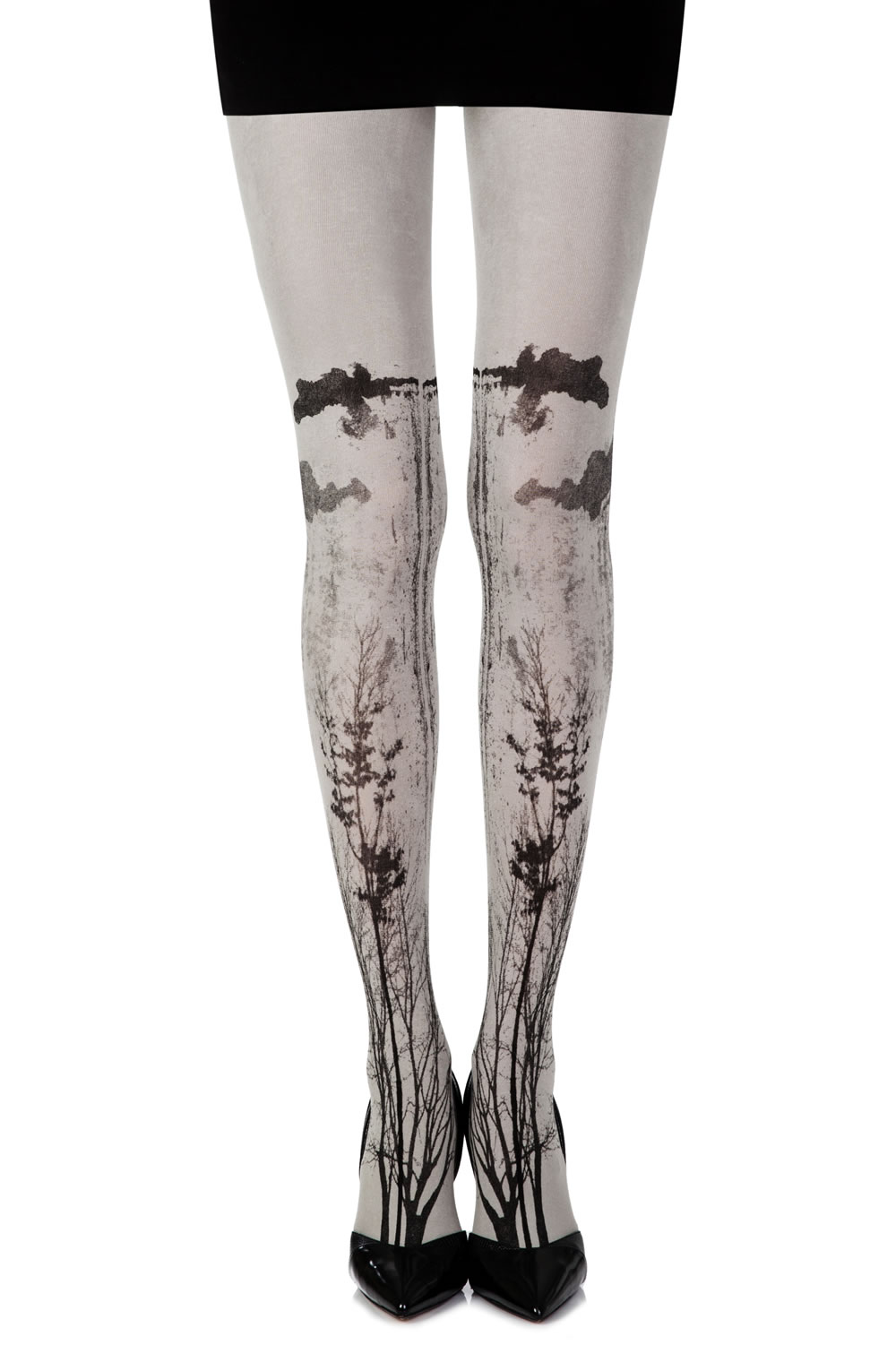 Picture of Zohara "Into The Wild" Grey Print Tights