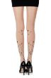 Picture of Zohara "Wild Roses" Powder Print Tights