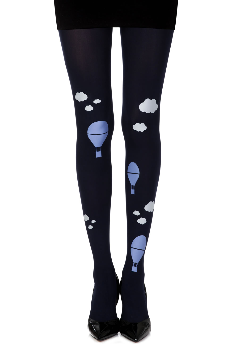 Picture of Zohara "Hot Air Balloon" Blue Print Tights