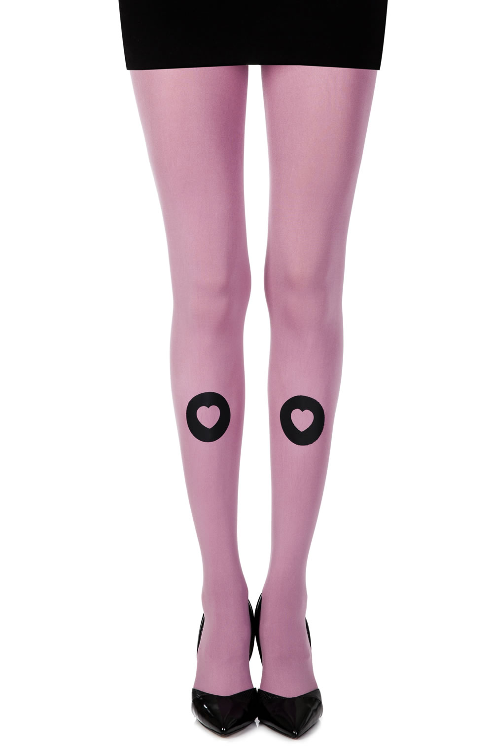 Picture of Zohara "Into My Heart" Violet Print Tights