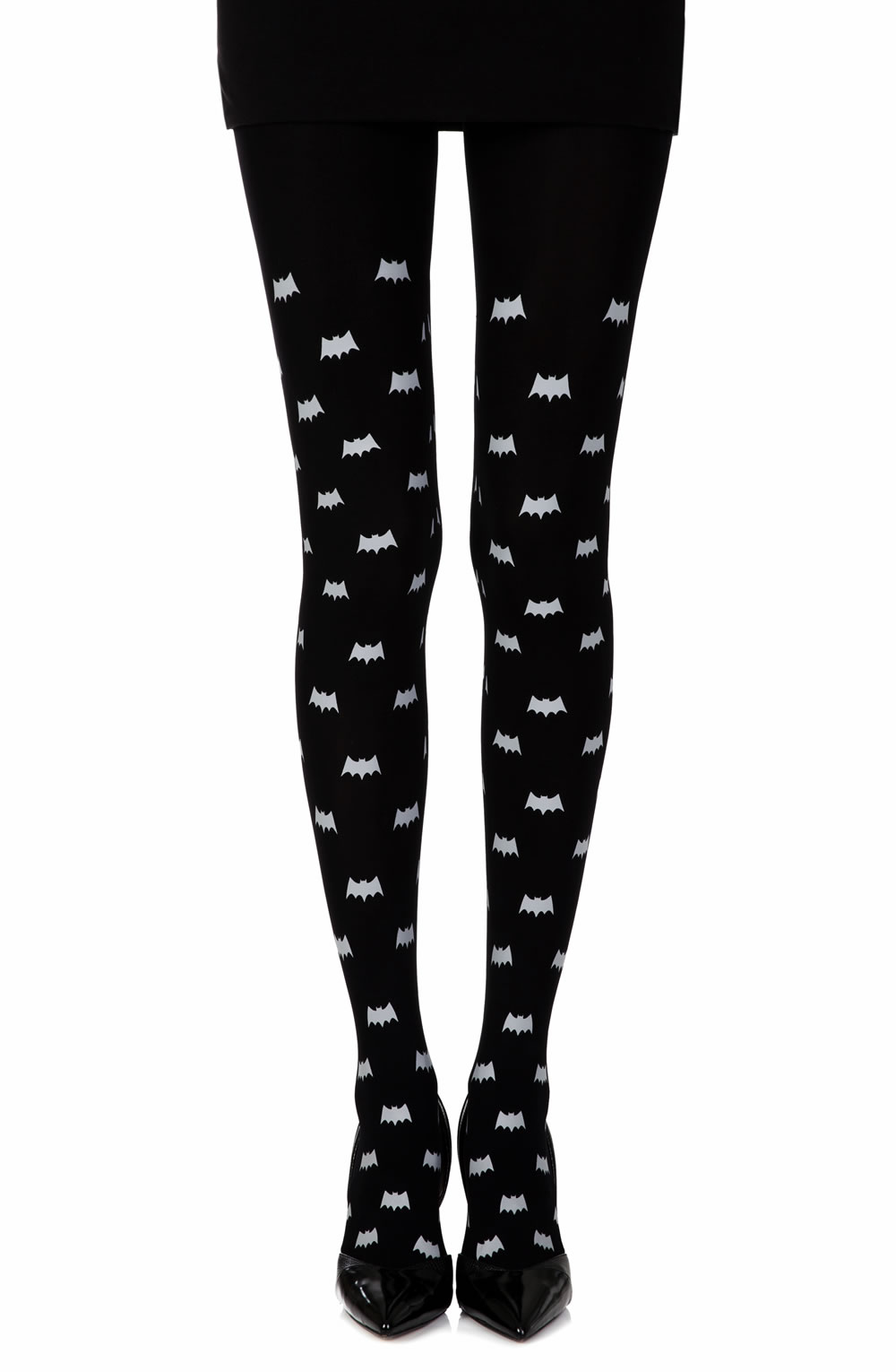 Picture of Zohara "Super Hero" Black Print Tights