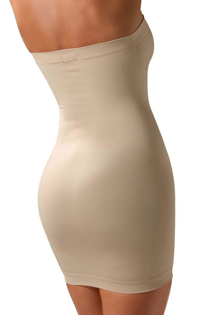 Picture of Control Body 810054G Strapless Shaping Dress Skin