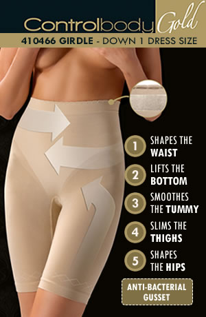Picture of Control Body 410466G Shaping Girdle Nero