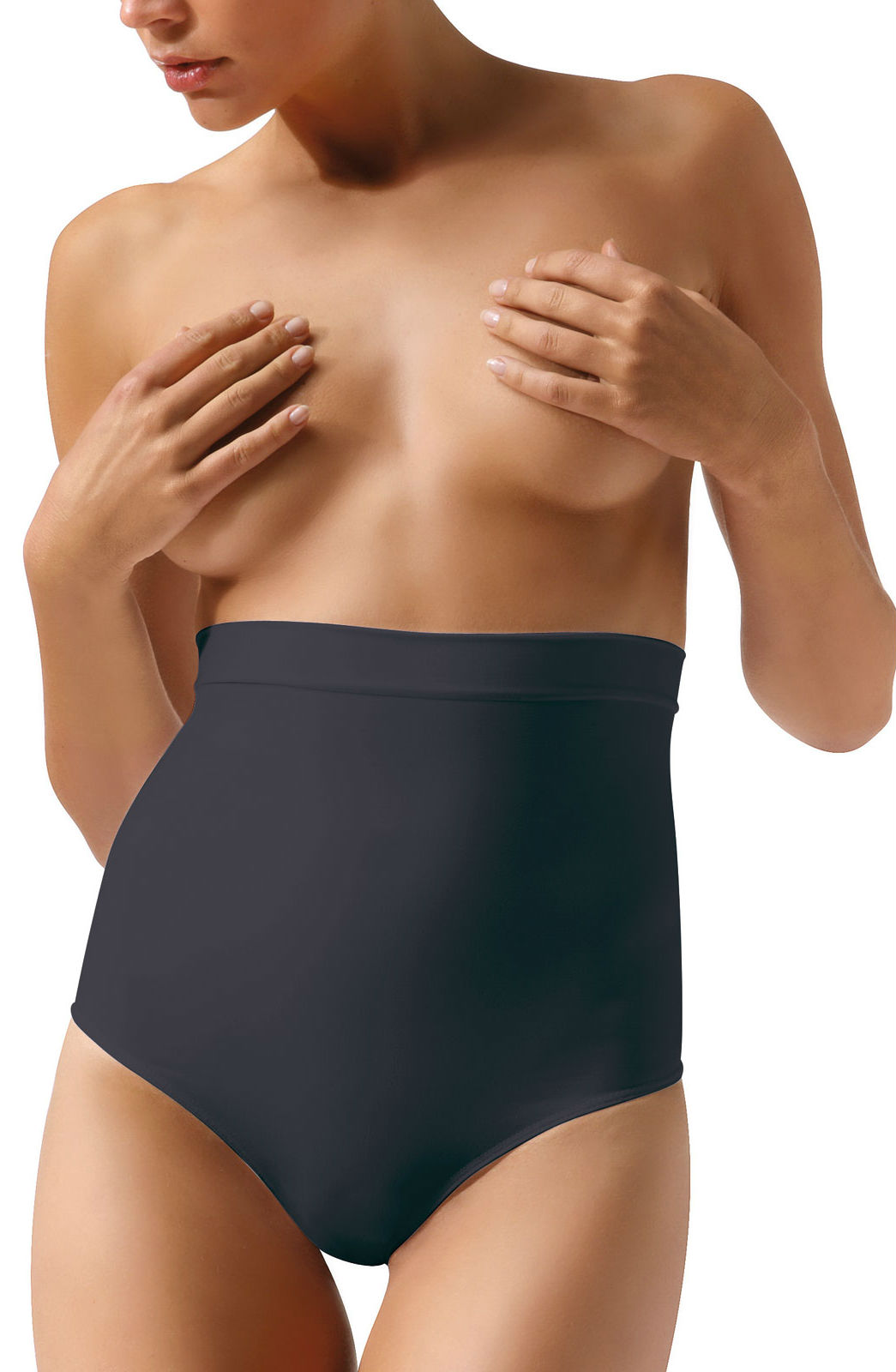 Picture of Control Body 311289 High Waist Shaping Thong Nero