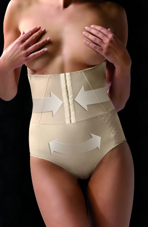 Picture of Control Body 311274G Corset Shaping Brief Skin