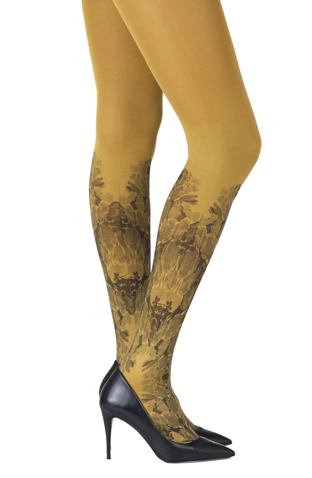 Picture of Zohara "Totally Tulip" Mustard Tights