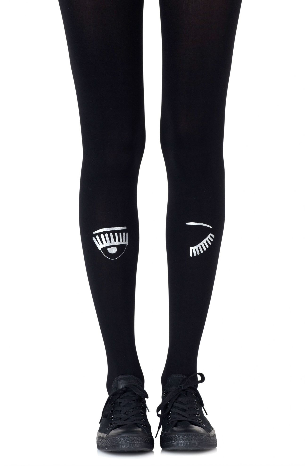 Picture of Zohara "Wink Wink" Black Tights