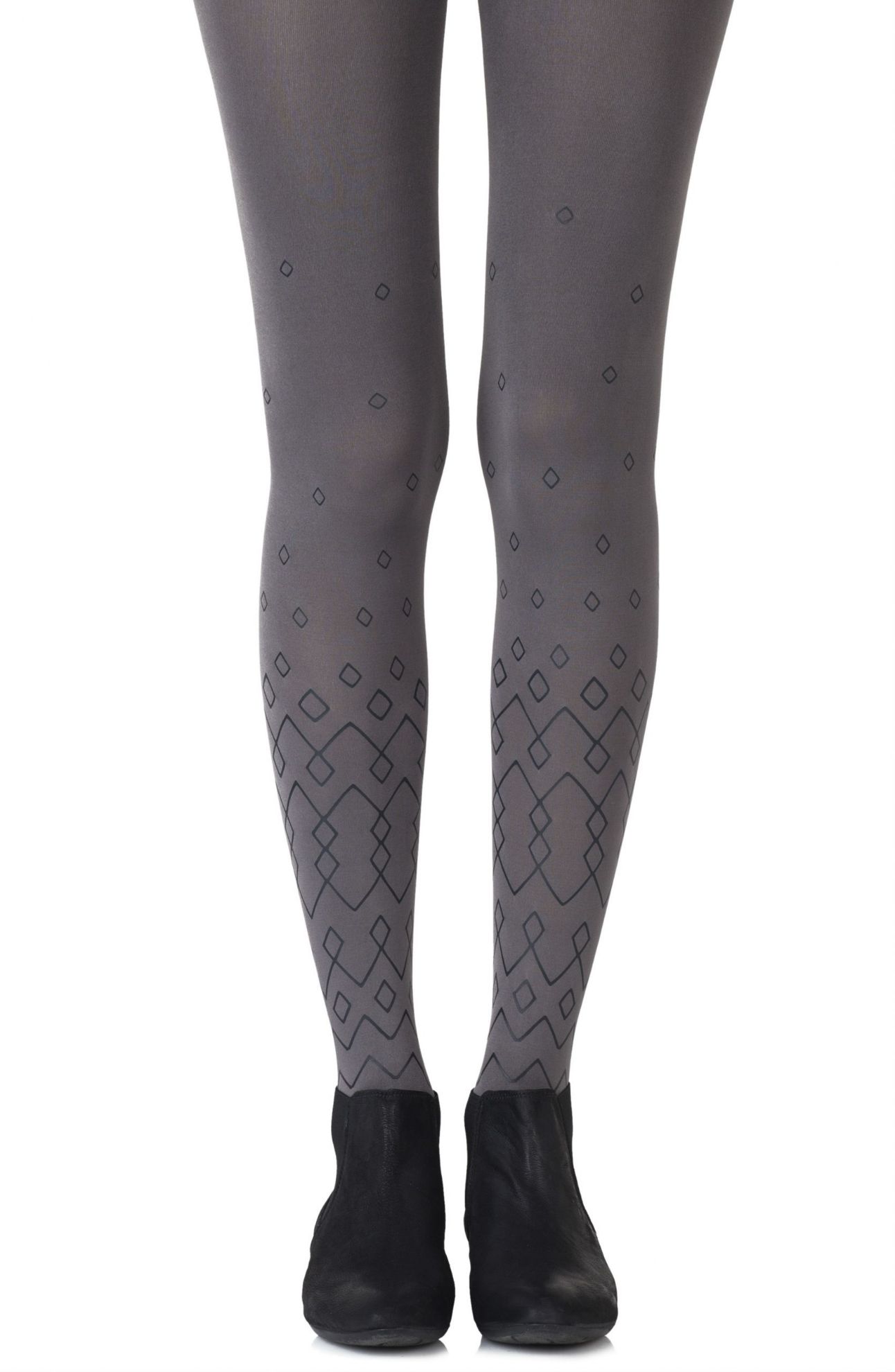 Picture of Zohara "Diamonds Are Forever" Grey Tights