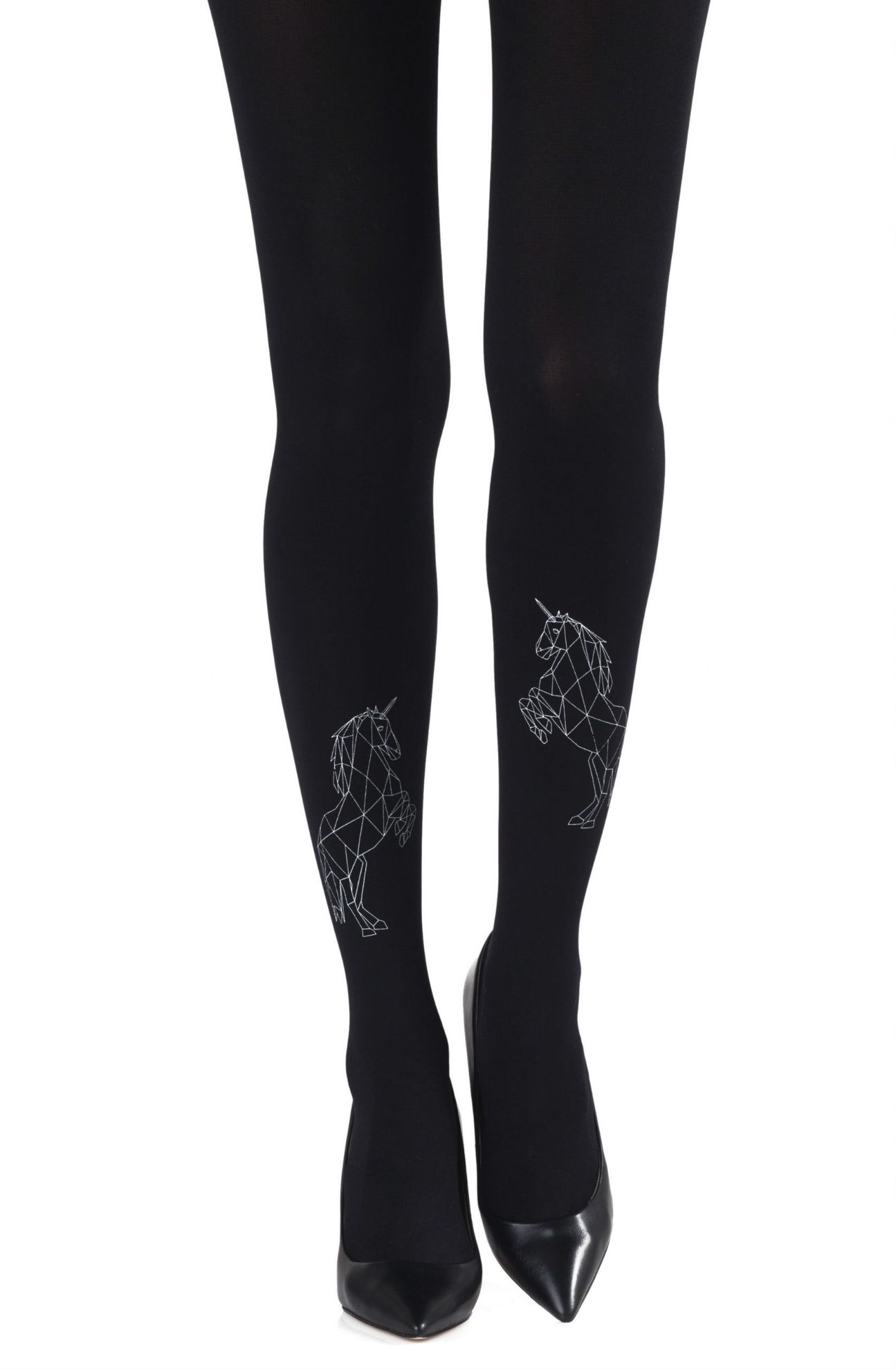 Picture of Zohara "Magic Dance" Grey Print Tights