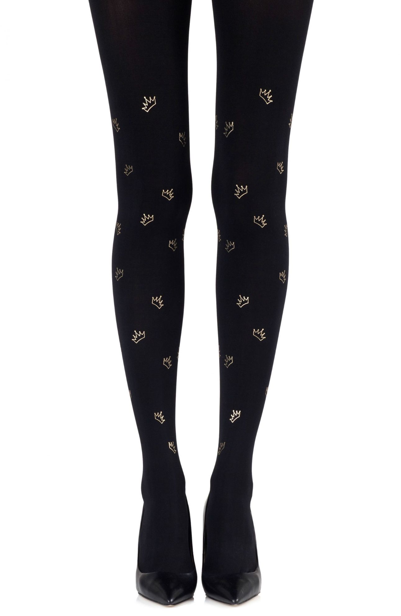 Picture of Zohara "Royal Treatment" Black Tights