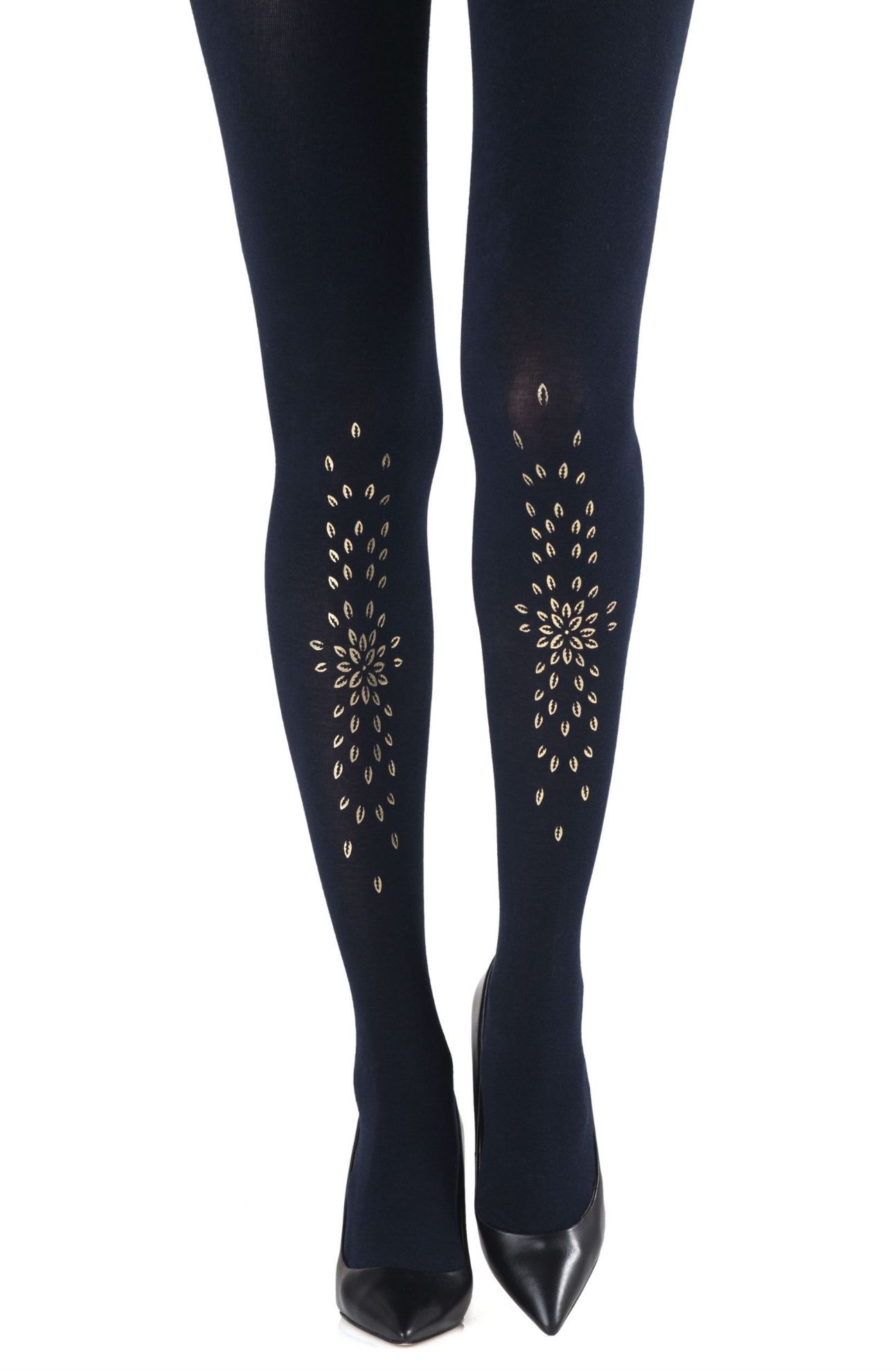 Picture of Zohara "Grow Up" Navy Tights