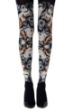 Picture of Zohara "Earth Goddess" Grey Orange Print Tights