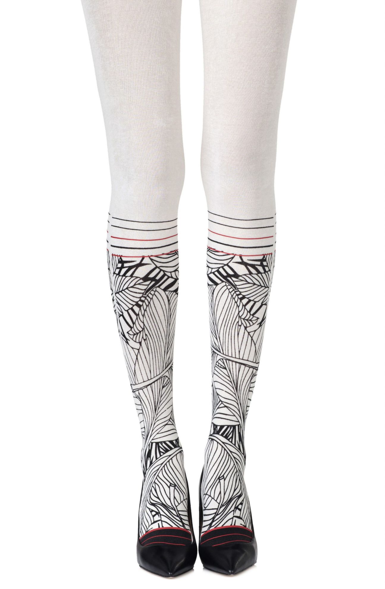 Picture of Zohara "Waikiki Nights" Cream Tights