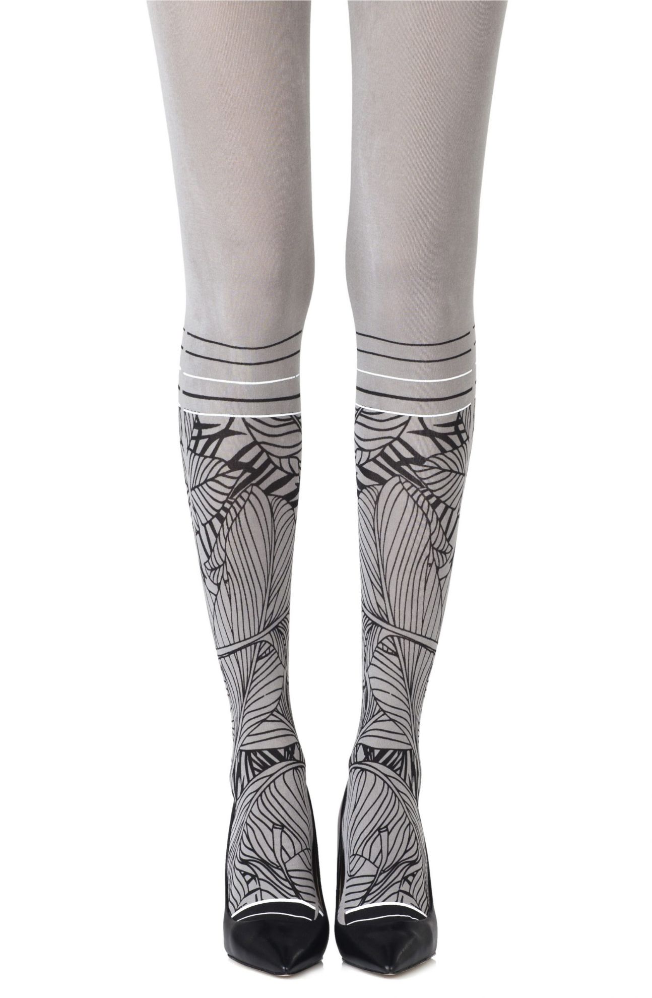 Picture of Zohara "Waikiki Nights" Grey Tights