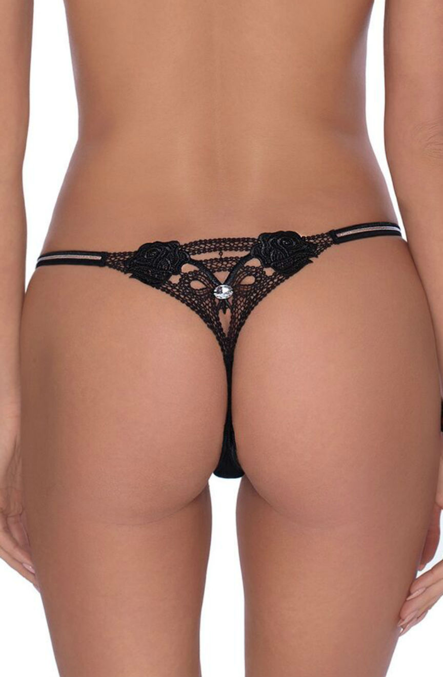 Picture of Roza Lea Thong Black