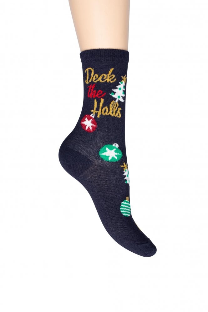 Picture of Charnos Deck The Halls Socks