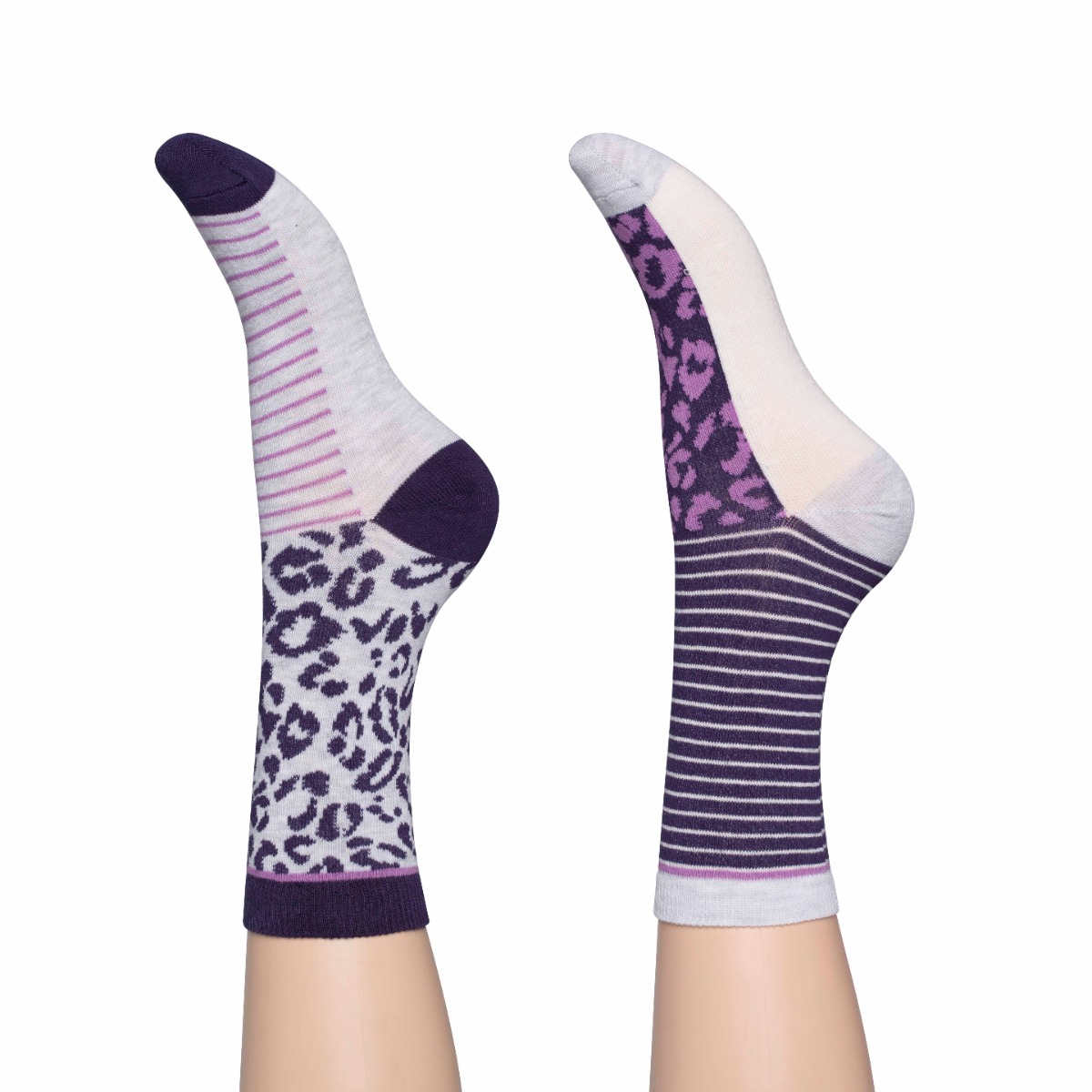 Picture of Charnos 2pp Animal/Stripe Socks 