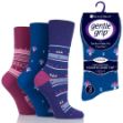 Picture of Ladies Gentle Grip Socks Assorted Pattern
